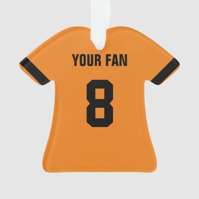 Baltimore Baseball Jersey Ornament (Vorderseite)