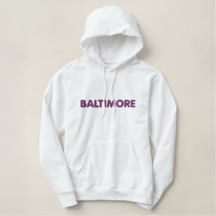BALTIMORE BESTICKTER HOODIE