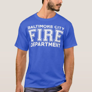 Baltimore City Fire Department Maryland Firefikäth T-Shirt