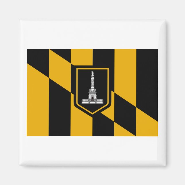 Baltimore Flag Magnet (Vorne)