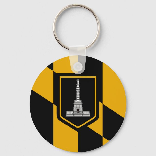 Baltimore Flag Schlüsselanhänger (Vorderseite)