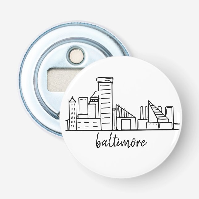 Baltimore-Flaschen-Öffner Flaschenöffner (Vorderseite)