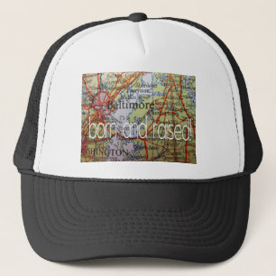 Baltimore geboren und angehoben truckerkappe