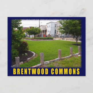 Baltimore Green Space Brentwood-Postkarte Postkarte