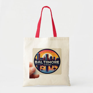 Baltimore Iconic Sunset: Starke City-Tasche Tragetasche