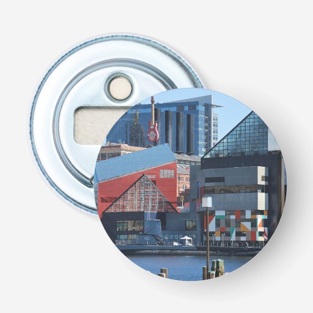 Baltimore Inner Harbour Bottle Opener Flaschenöffner (Vorderseite)