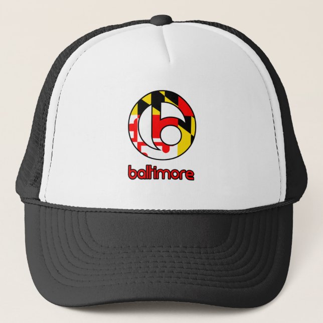 Baltimore Kundengeschenke Truckerkappe (Vorderseite)