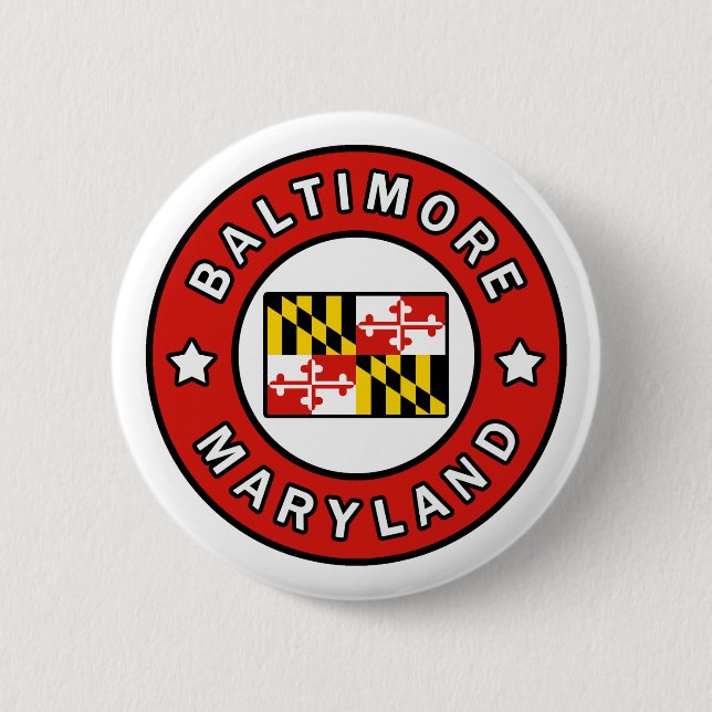 Baltimore Maryland Button (Vorderseite)