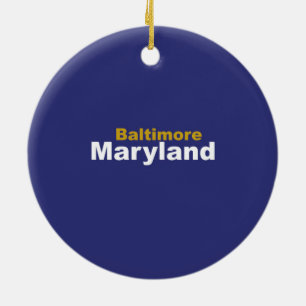 Baltimore, Maryland Ornament
