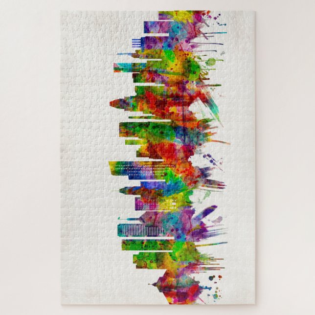 Baltimore Maryland Skyline (Vertikal)