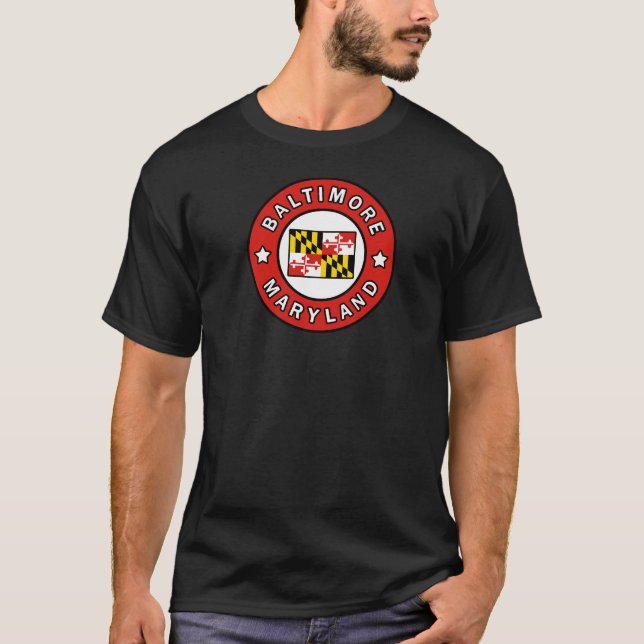 Baltimore Maryland T-Shirt (Vorderseite)