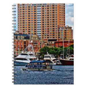Baltimore MD - Inner Harbour Water Taxi Notizblock