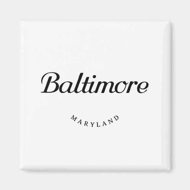 Baltimore MD Magnet (Vorne)