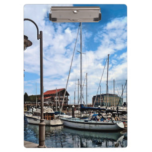 Baltimore MD - Marina in der Nähe von Fells Point Klemmbrett
