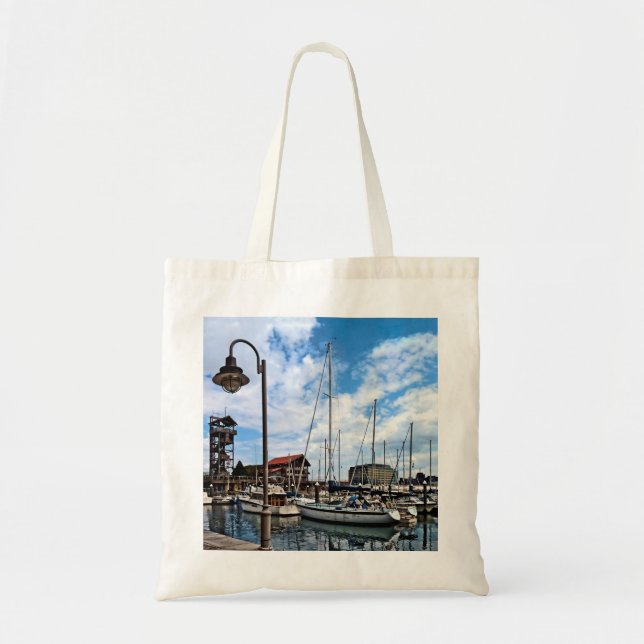Baltimore MD - Marina in der Nähe von Fells Point Tragetasche (Vorne)
