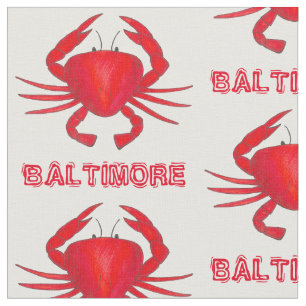 Baltimore MD Maryland Red Crab Crabs Seafood Stoff