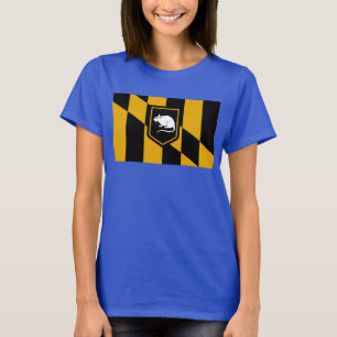 Baltimore, MD-Rattenflagge T-Shirt