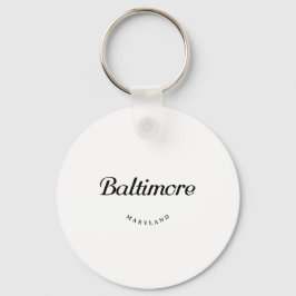 Baltimore MD Schlüsselanhänger