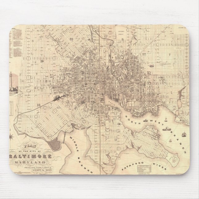 Baltimore Mousepad (Vorne)