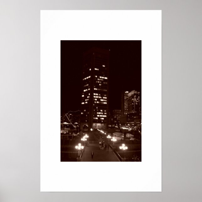 Baltimore Night Poster (Vorne)