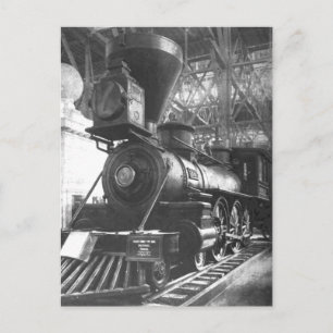 Baltimore & Ohio Railroad-Dampflokomotive Postkarte