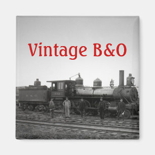 Baltimore & Ohio Railroad Lokomotive # 932 - Vinta Magnet