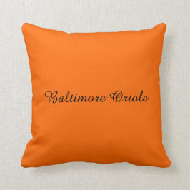 Baltimore Oriole Pillow Kissen