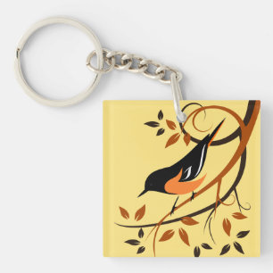 Baltimore Oriole Stylisé Design d'oiseaux