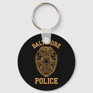 Baltimore-Polizeimaryland-Detektiv Schlüsselanhänger