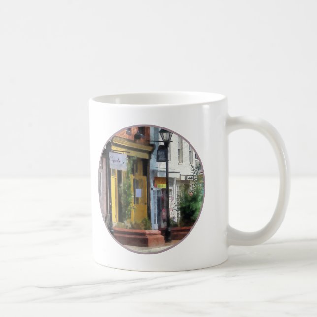 Baltimore - Quaint Fells Point Shreet Kaffeetasse (Rechts)