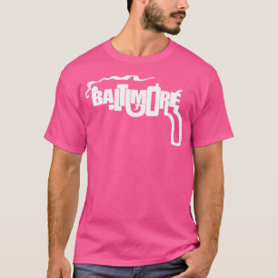 Baltimore Rauchen Gun Charm City Tribute T-Shirt