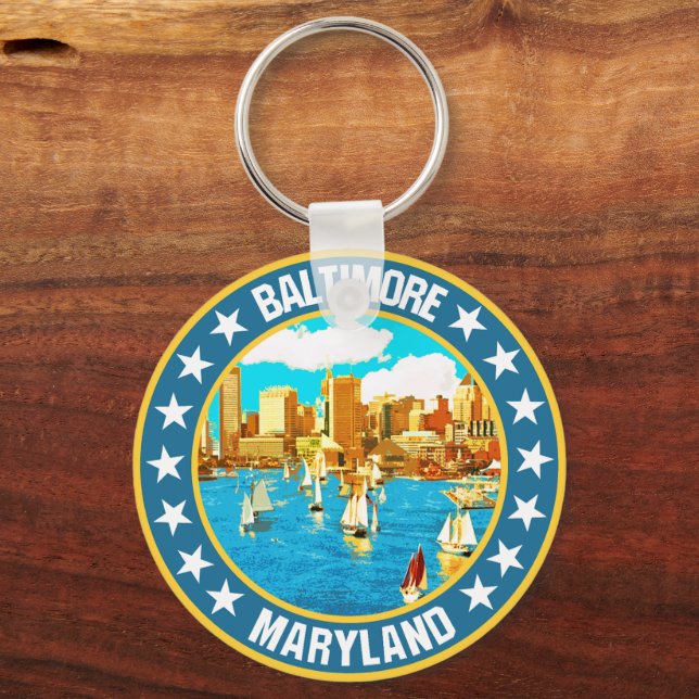 Baltimore Schlüsselanhänger (Vorderseite)