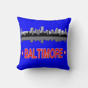 Baltimore Sky Line Kopfkissen Kissen