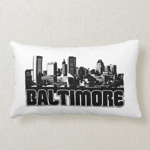 Baltimore-Skyline Lendenkissen