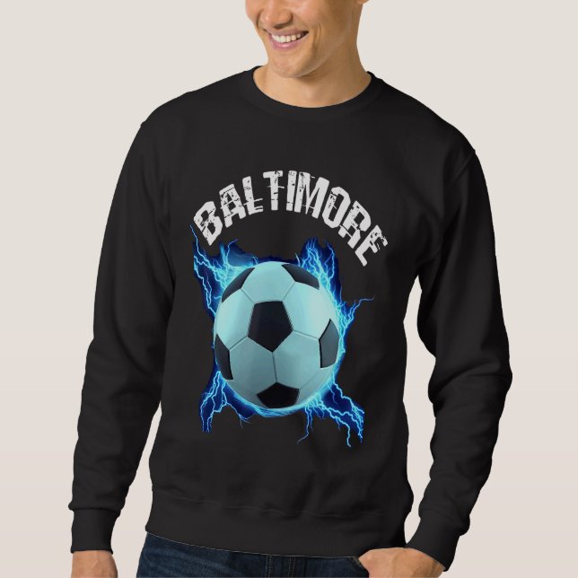 Baltimore Soccer Retro Sweatshirt (Vorderseite)