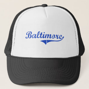 Baltimore-Stadt-Klassiker Truckerkappe