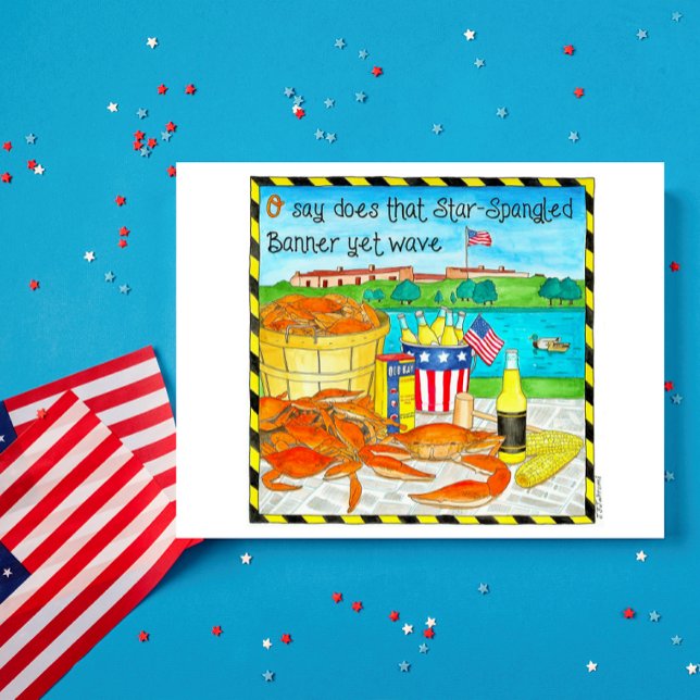 Baltimore Summer Inspiration Post Card Postkarte (Von Creator hochgeladen)