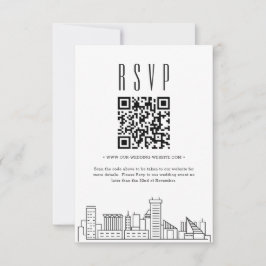 Baltimore Wedding QR Code UAWG Einladung