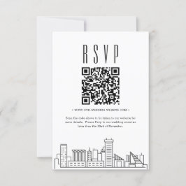 Baltimore Wedding QR Code UAWG Einladung