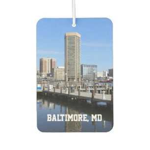 Baltimore's Inner Harbour World Trade Center Foto Autolufterfrischer