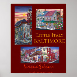 Baltimore's Little Italy Poster