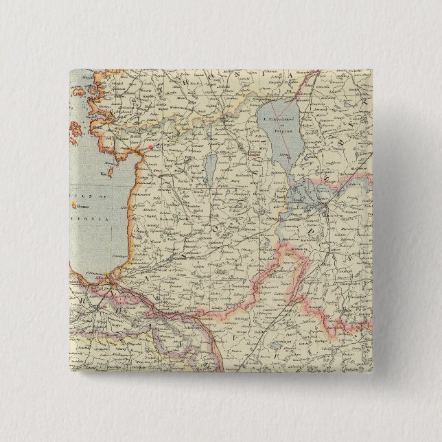 Baltische Staaten Button (Vorderseite)