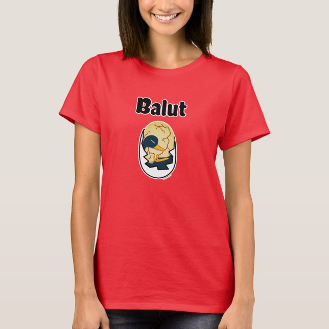 Balut Eientenembryoei-Protein Filipino T-Shirt (Vorderseite)