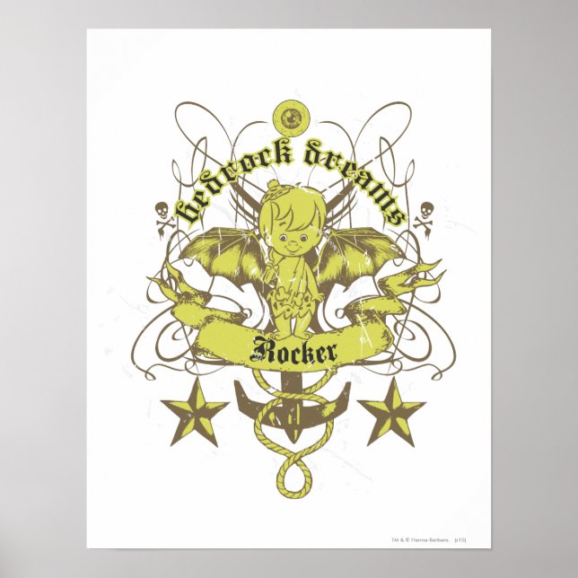 Bam Bam Bedrock Dreams Poster (Vorne)