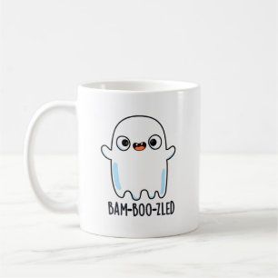Bam-boo-zled Funny Halloween Konfuse Ghost Pun Kaffeetasse