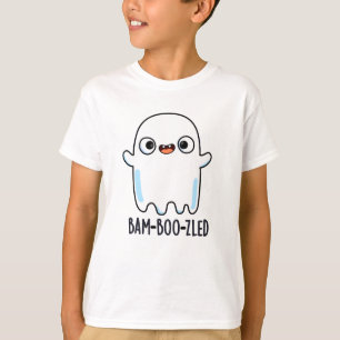 Bam-boo-zled Funny Halloween Konfuse Ghost Pun T-Shirt