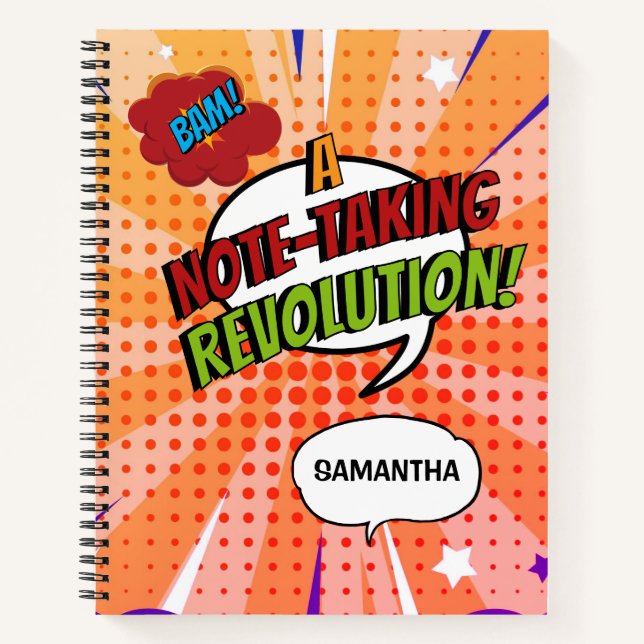 BAM! Comic Buch cool personalisiert trendy einziga (Vorderseite)