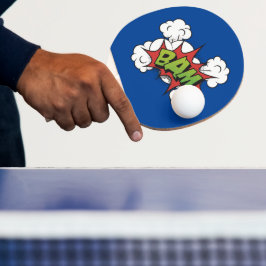 BAM Pop Art Tischtennis Schläger