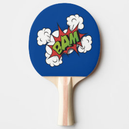 BAM Pop Art Tischtennis Schläger