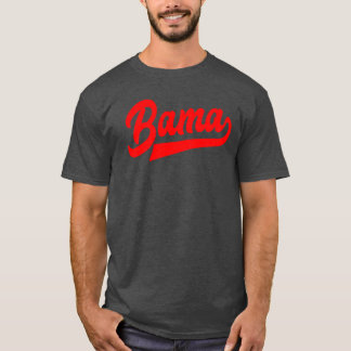 Bama Red Script Alabama TShirt
